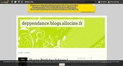 Desktop Screenshot of deppendance.over-blog.com