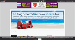 Desktop Screenshot of loiredanubeavelo.over-blog.com
