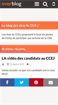 Mobile Screenshot of ccej-clichy92.over-blog.fr
