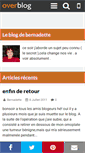 Mobile Screenshot of bernadetteplouescat.over-blog.com
