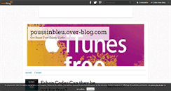 Desktop Screenshot of poussinbleu.over-blog.com