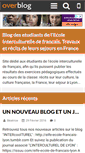 Mobile Screenshot of etudiants-ecole-interculturelle-francais-france.over-blog.com