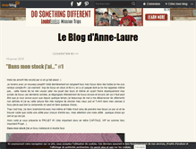 Tablet Screenshot of leblogdannelaure.over-blog.com