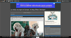 Desktop Screenshot of europe-tigre.over-blog.com