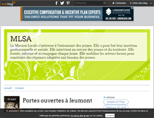 Tablet Screenshot of mlsa.over-blog.fr