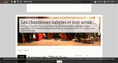 Desktop Screenshot of chanteuseskabyles.over-blog.com