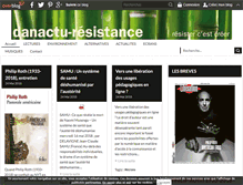 Tablet Screenshot of danactu-resistance.over-blog.com