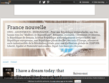 Tablet Screenshot of lanouvellefrance.over-blog.com