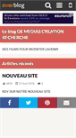 Mobile Screenshot of mediascreationrecherche.over-blog.com