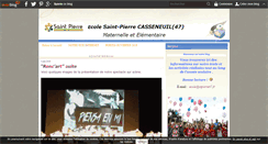 Desktop Screenshot of ecolestpierre.over-blog.com