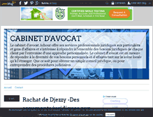 Tablet Screenshot of cabinetachour.over-blog.com