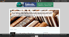 Desktop Screenshot of lebonheurcaseconstruit.over-blog.com