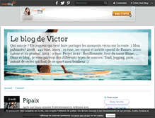 Tablet Screenshot of lejournaldevictor.over-blog.com
