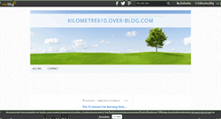 Desktop Screenshot of kilometre610.over-blog.com