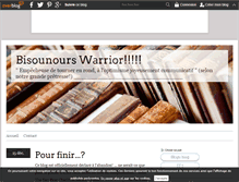 Tablet Screenshot of bisounours-warrior.over-blog.com
