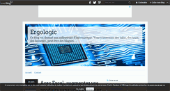 Desktop Screenshot of ergologic.over-blog.com