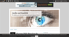 Desktop Screenshot of judoactualite.over-blog.com