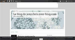 Desktop Screenshot of jenychris.over-blog.com