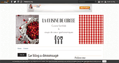 Desktop Screenshot of cuisinedecircee.over-blog.com