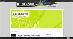 Desktop Screenshot of paulinalopez.over-blog.com