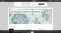 Desktop Screenshot of laprofdefrancais.over-blog.com