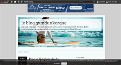 Desktop Screenshot of gymdunkerque.over-blog.com