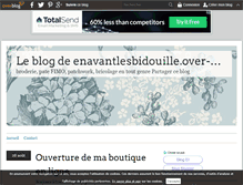 Tablet Screenshot of enavantlesbidouille.over-blog.com