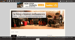 Desktop Screenshot of choeur-influences.over-blog.com