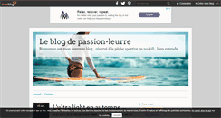 Desktop Screenshot of passion-leurre.over-blog.com