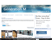 Tablet Screenshot of generationm.over-blog.com