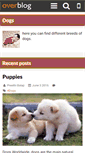 Mobile Screenshot of dogs.over-blog.com