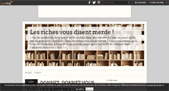 Desktop Screenshot of lesrichesvousdisentmerde.over-blog.com