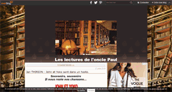 Desktop Screenshot of leslecturesdelonclepaul.over-blog.com