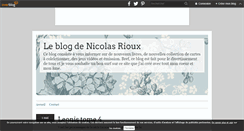 Desktop Screenshot of nicolas.rioux.over-blog.com