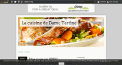Desktop Screenshot of dametartine.over-blog.com
