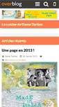 Mobile Screenshot of dametartine.over-blog.com