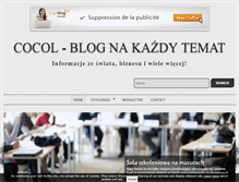 Tablet Screenshot of cocolharicot.over-blog.com