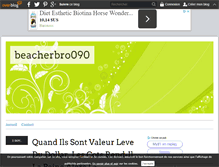 Tablet Screenshot of beacherbro090.over-blog.com