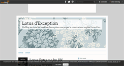 Desktop Screenshot of lotusdexception.over-blog.com