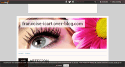 Desktop Screenshot of francoise-icart.over-blog.com