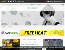 Tablet Screenshot of cleodeco.over-blog.com