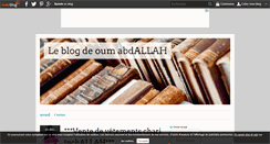 Desktop Screenshot of el-mouminate.over-blog.com