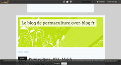 Desktop Screenshot of permaculture.over-blog.fr