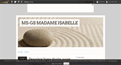 Desktop Screenshot of isabellelebas.over-blog.com