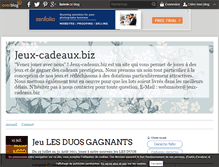 Tablet Screenshot of jeux-cadeaux.over-blog.com