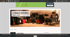 Desktop Screenshot of cibaomusic.over-blog.com