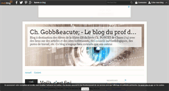 Desktop Screenshot of chgobbe.over-blog.com
