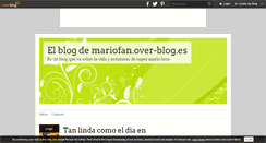 Desktop Screenshot of mariofan.over-blog.es