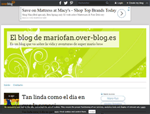 Tablet Screenshot of mariofan.over-blog.es