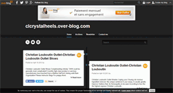 Desktop Screenshot of clcrystalheels.over-blog.com